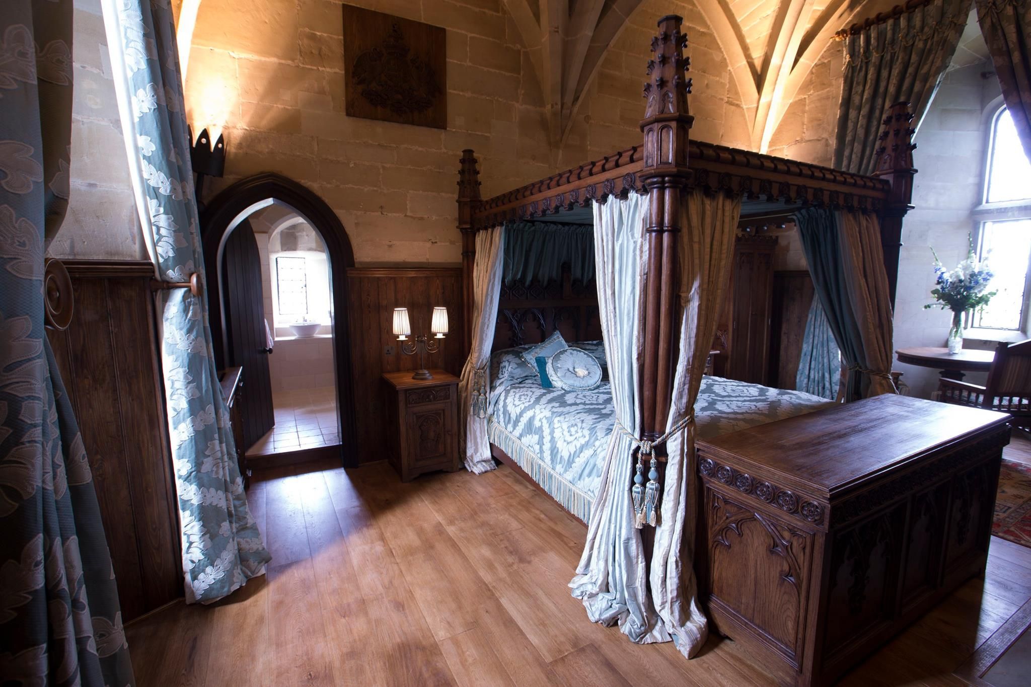 Кровать в средневековье